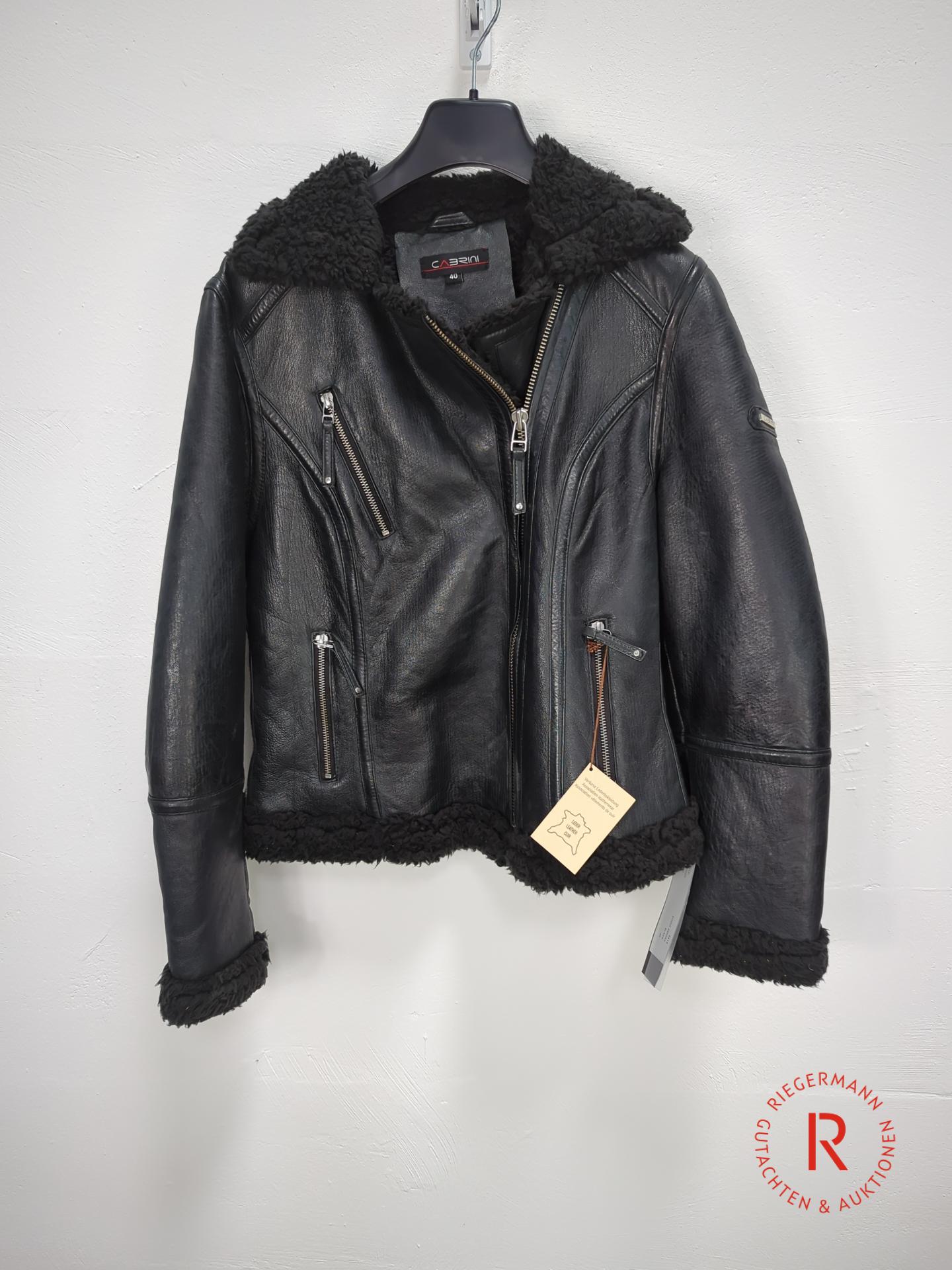 DAMEN LEDERJACKE GRÖSSE 40